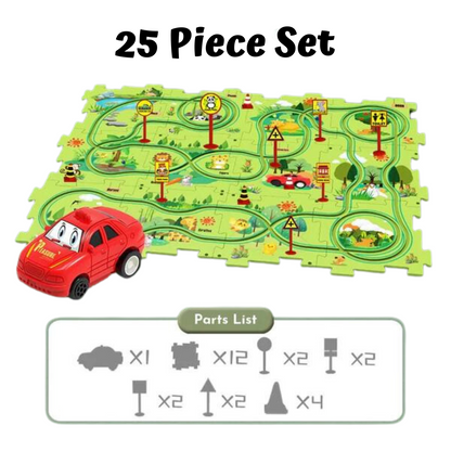 PuzzleRacer™ Kids Car Track Set