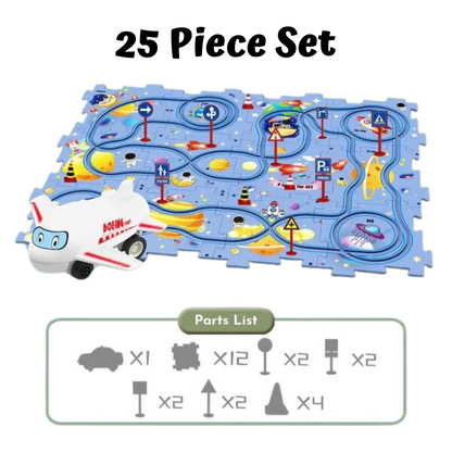 PuzzleRacer™ Kids Car Track Set